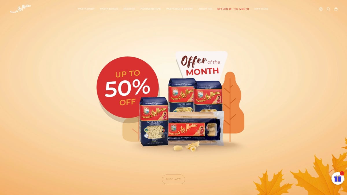 8 Unique Corporate Food Gifts to Impress in 2025 - Pastificio Di Martino: Pasta Lover’s Corporate Gift Set