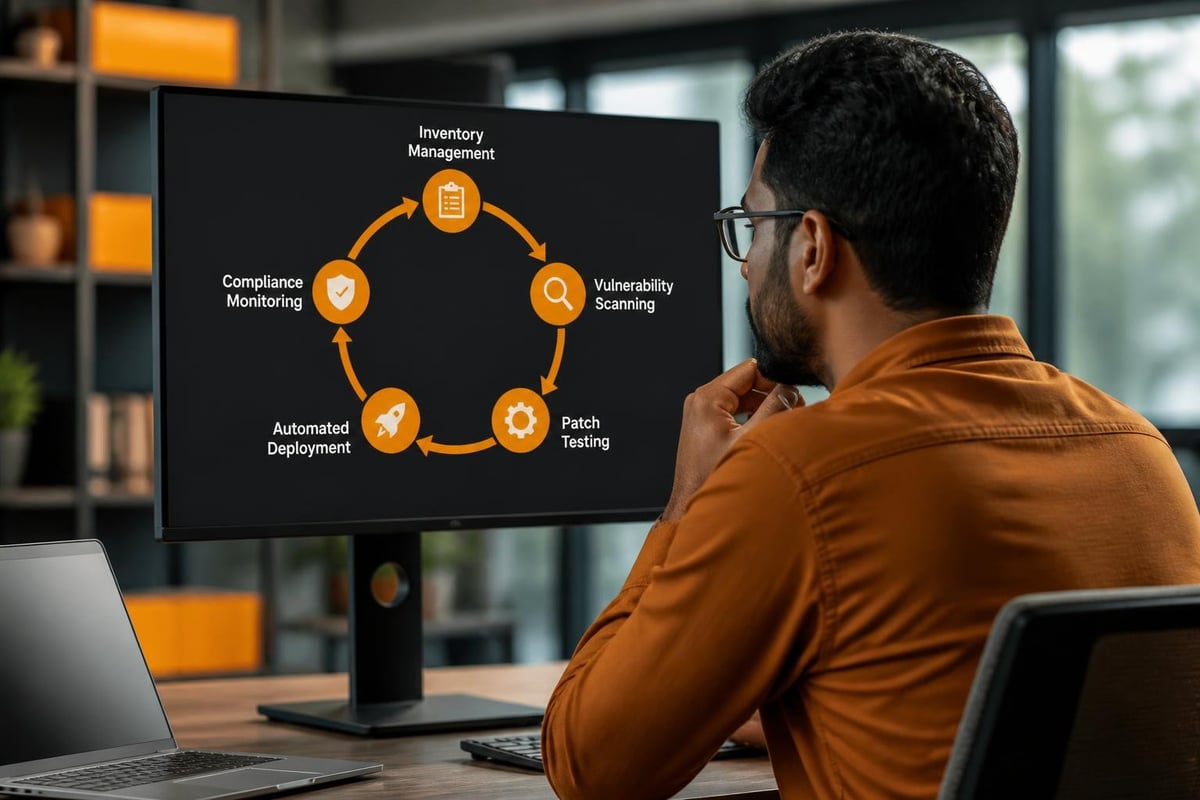 AWS patch management components