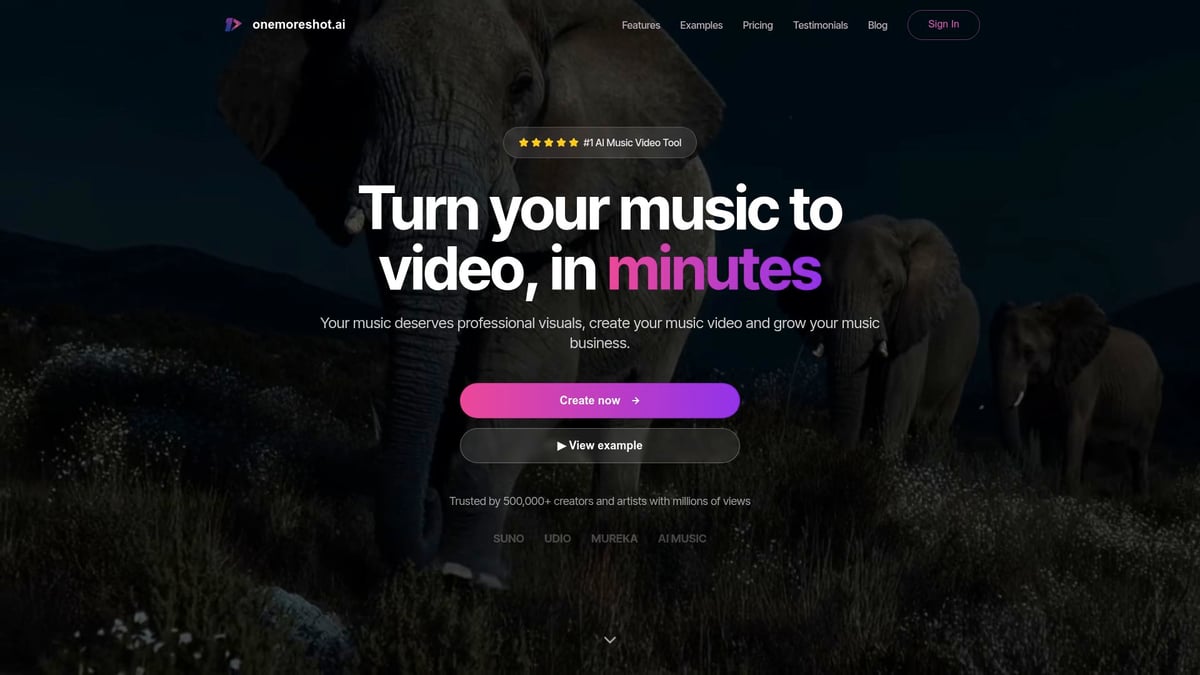 Step-by-Step Guide to Using AI to Create Video in 2026 - 1 More Shot: AI-Powered Music Video Generator