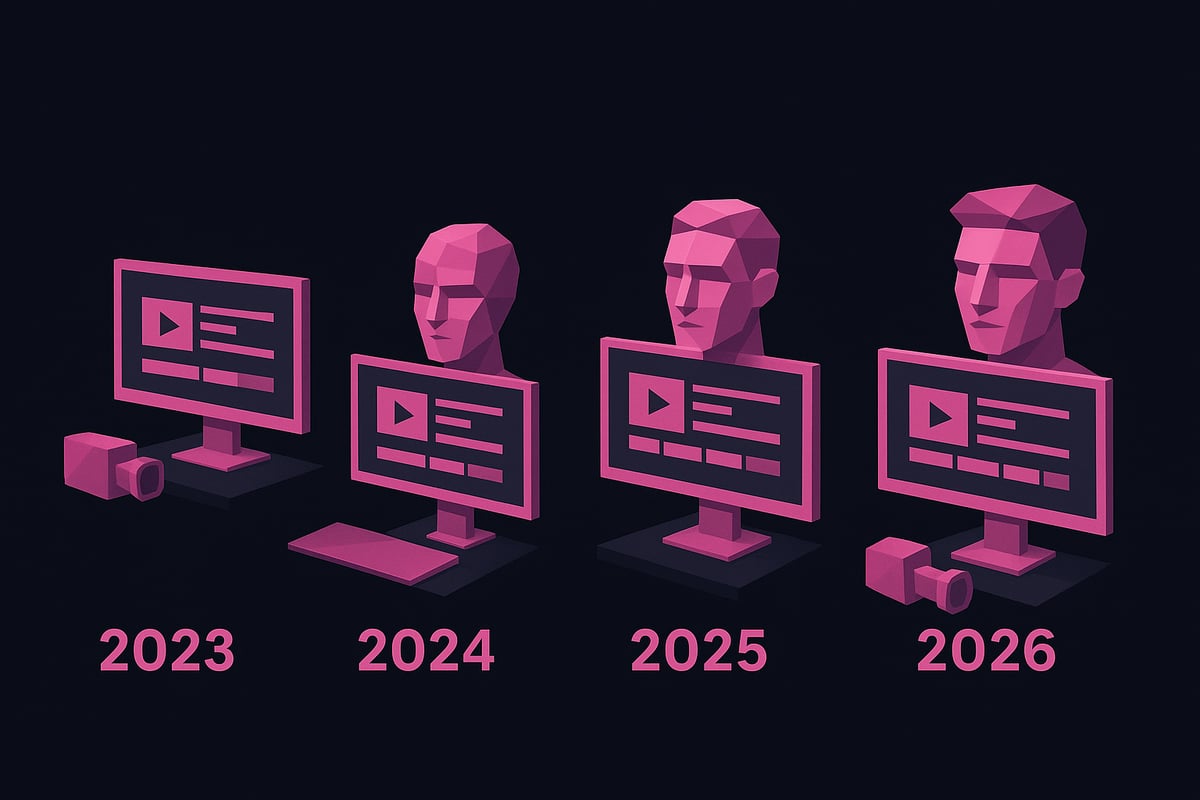 The Evolution of AI Video Creation: 2023 to 2026