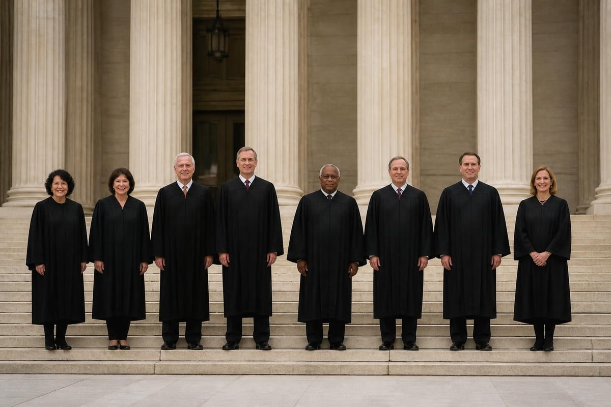 Ideological divisions on the Supreme Court