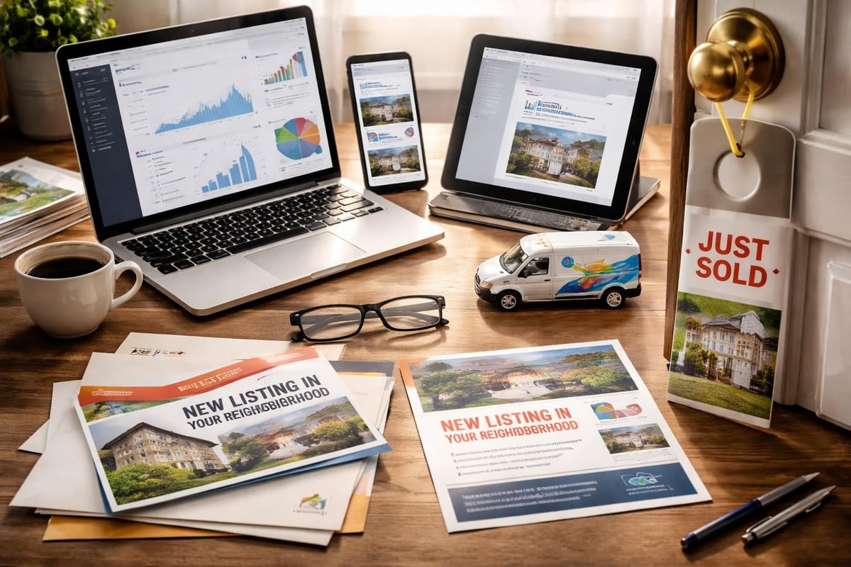 Multi-channel local marketing approach