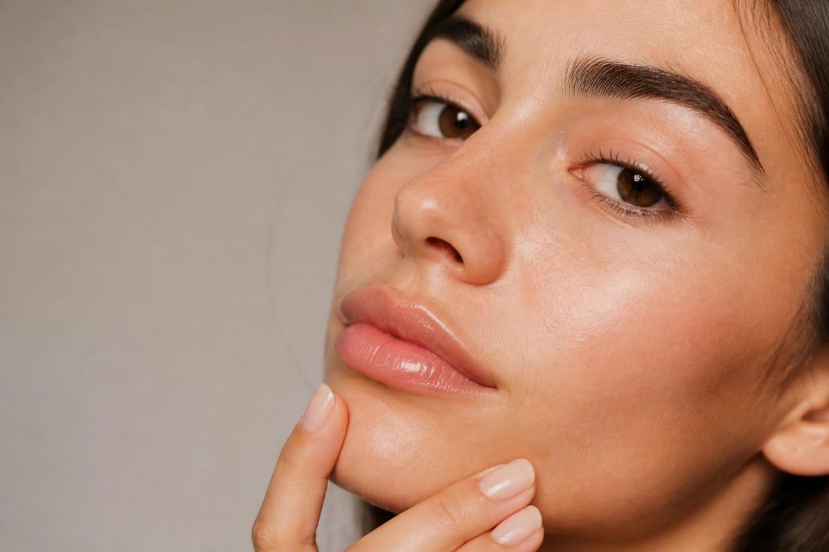 Clean girl aesthetic minimalist lip care approach