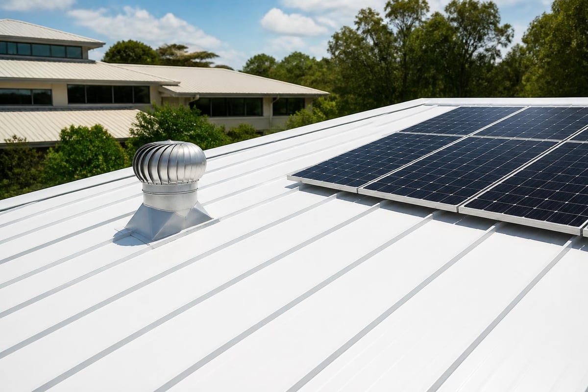 Energy-efficient roofing systems