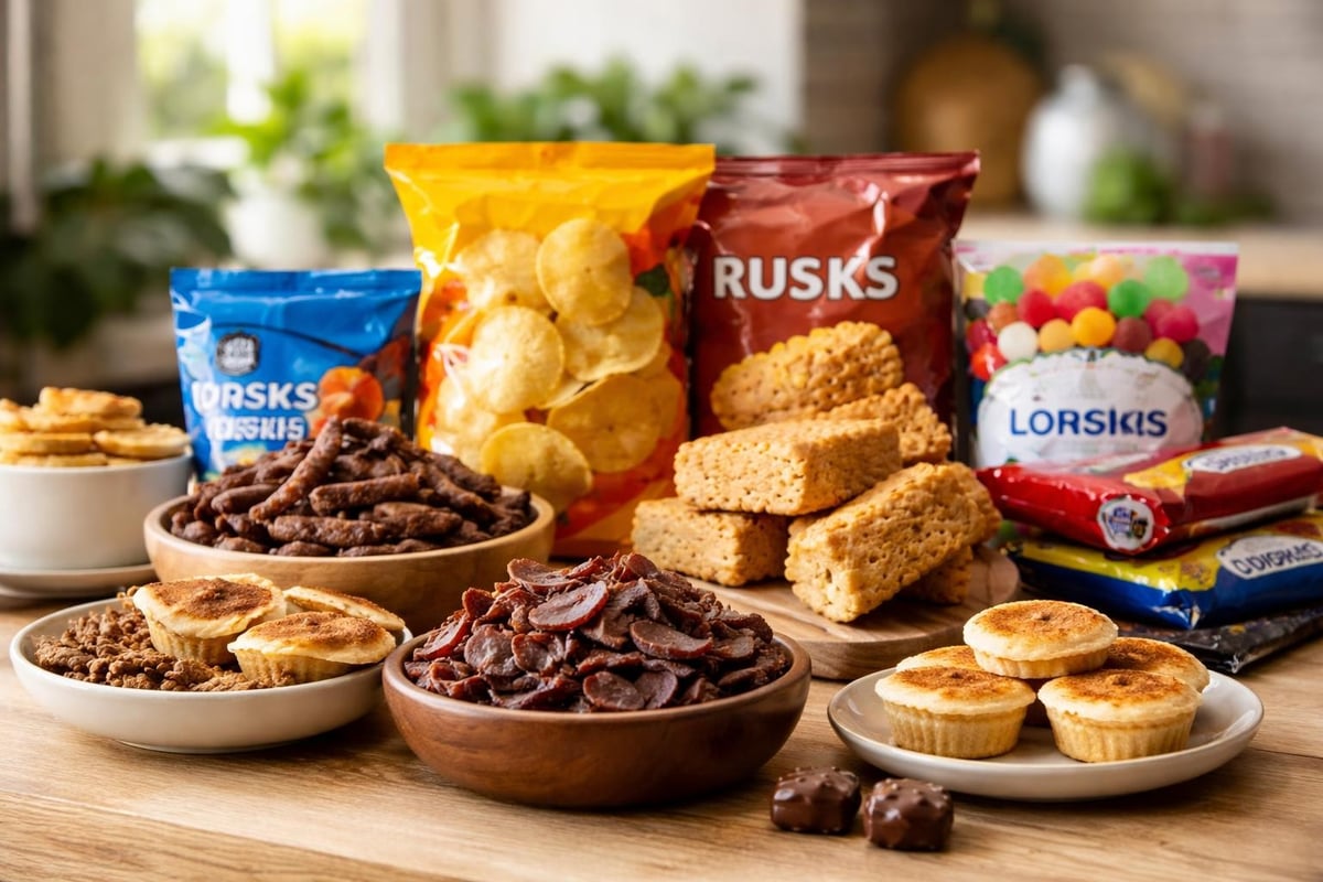 South African snack varieties