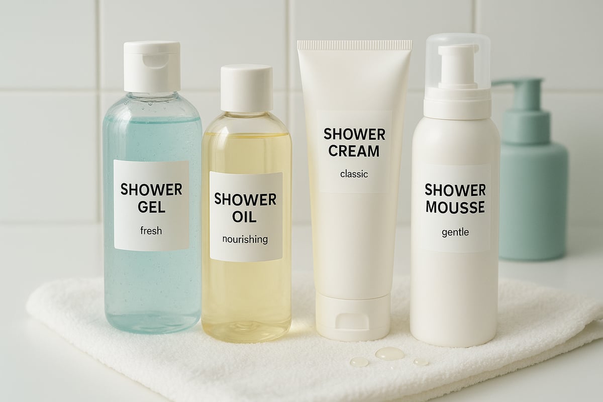 Different types of shower creams and their benefits