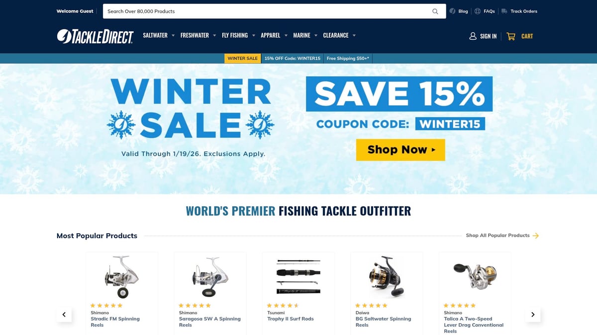 Top 9 Essential Fishing Equipment Stores to Visit in 2026 - TackleDirect