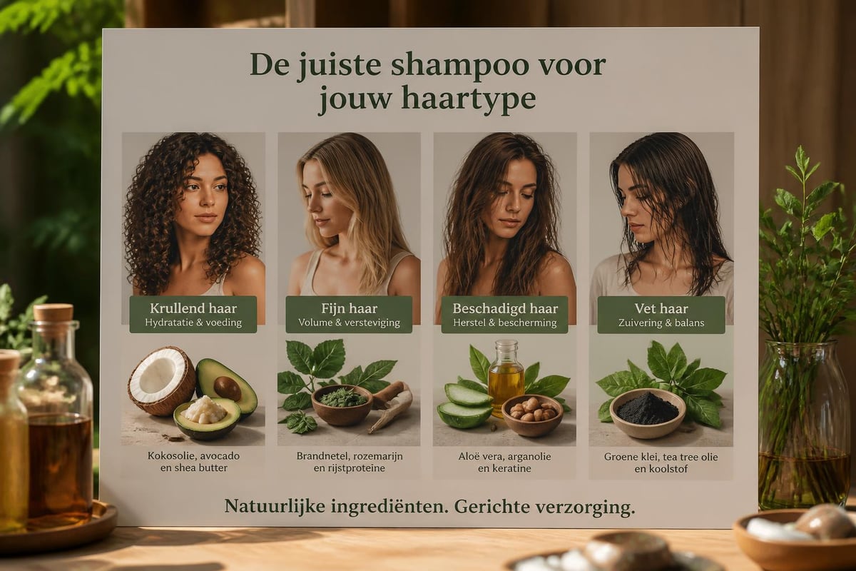 Haartypes en shampoo keuze