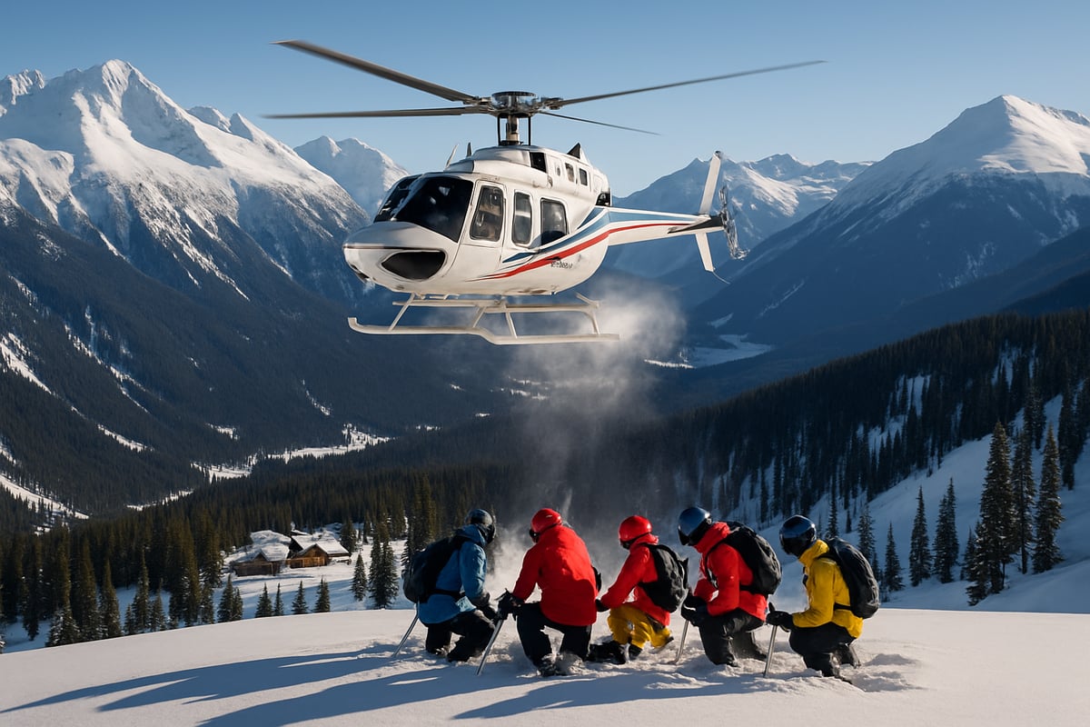 De Bästa Heliskiing-Destinationerna i British Columbia 2025