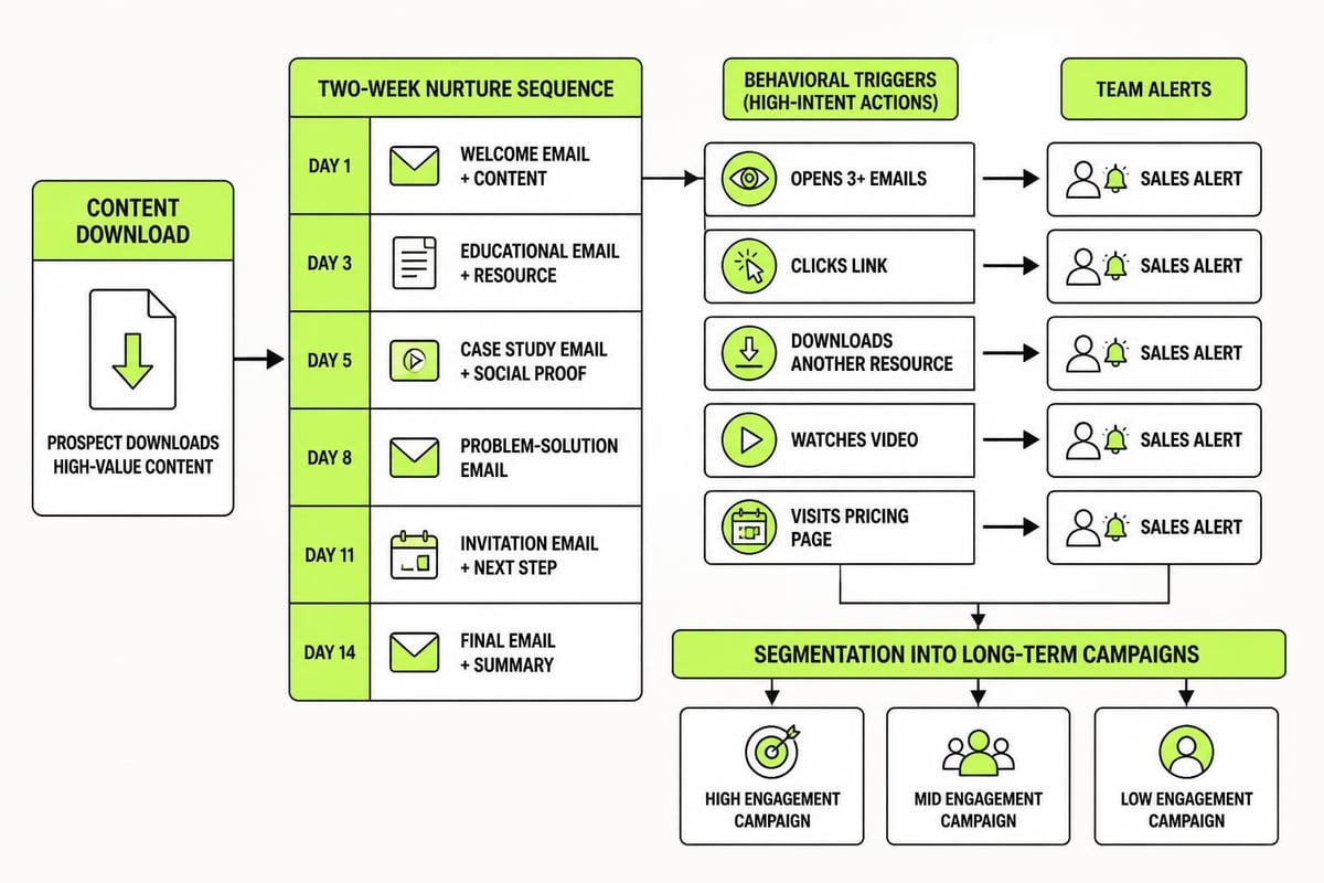 Marketing automation workflow