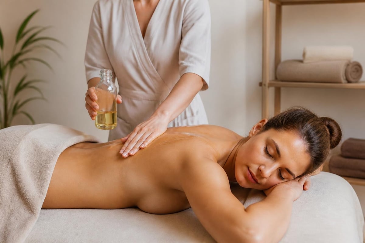 Neutral massage oil skin compatibility