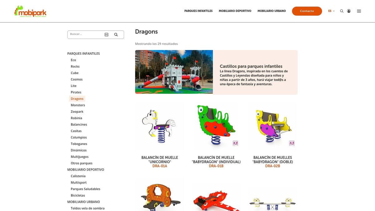 7 Parques Juegos Imperdibles Para Niños en 2026 - Parque infantil Mobipark Dragons
