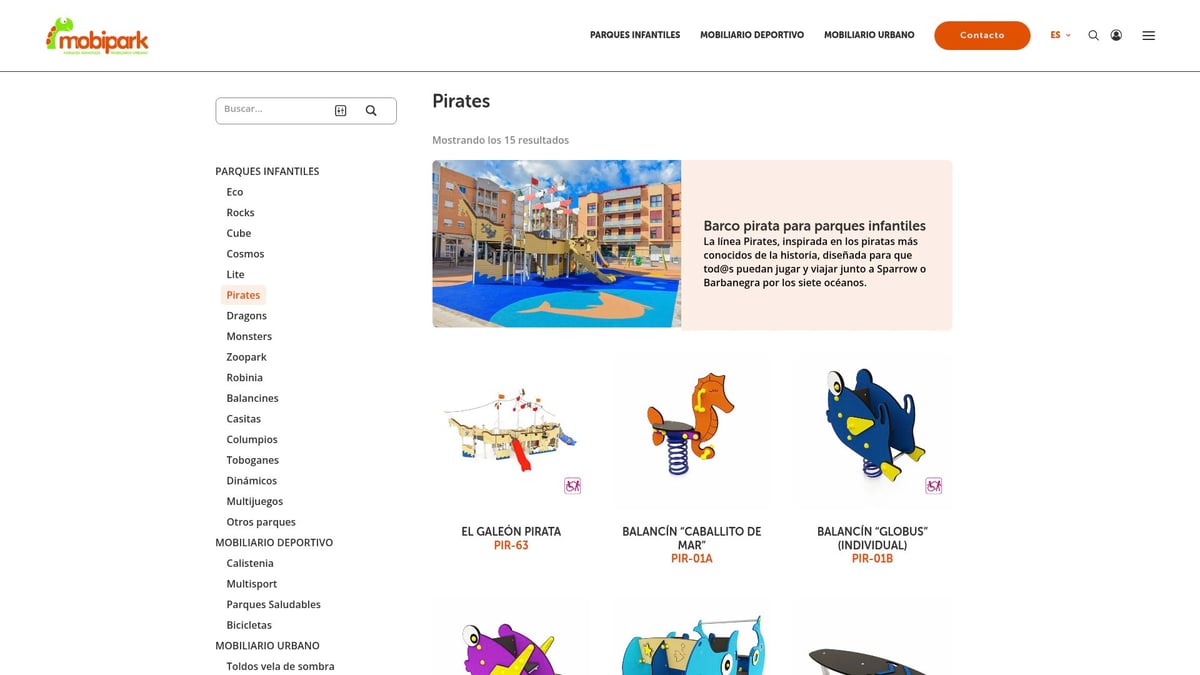 7 Parques Juegos Imperdibles Para Niños en 2026 - Parque infantil Mobipark Pirates