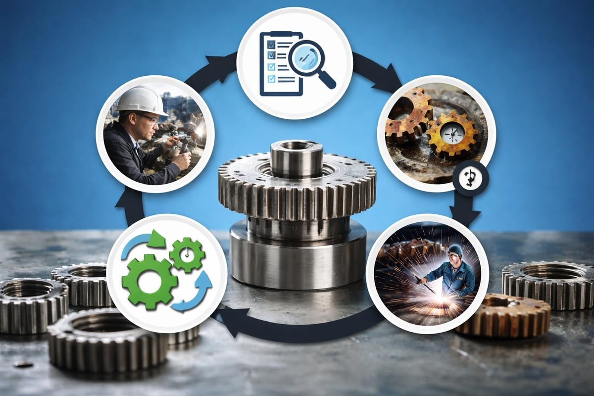 Preventive maintenance welding