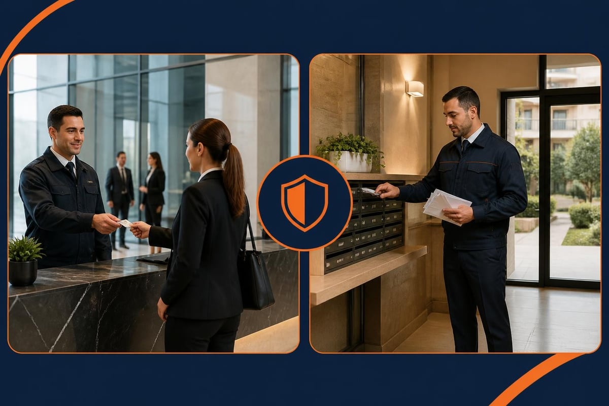 Differenze funzionali tra portierato aziendale e condominiale