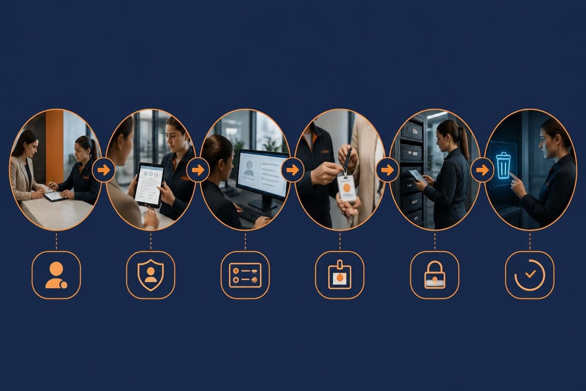 Protocollo GDPR gestione accessi reception