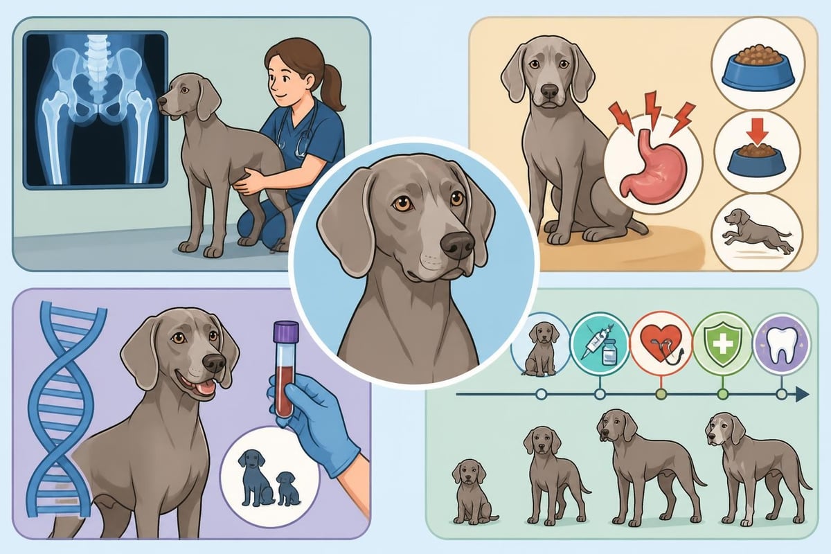 Weimaraner health screening