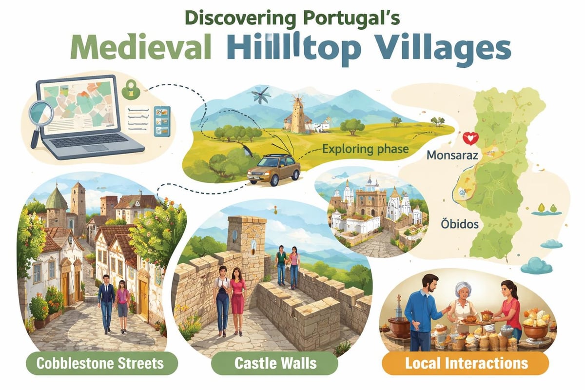 Portuguese hidden villages exploration