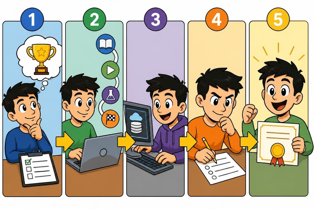 AI certification preparation workflow