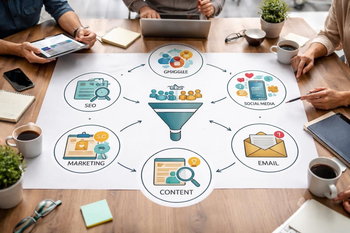 Digital marketing channels