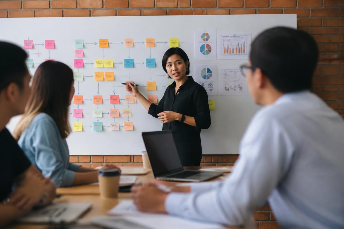 Digital signage content planning