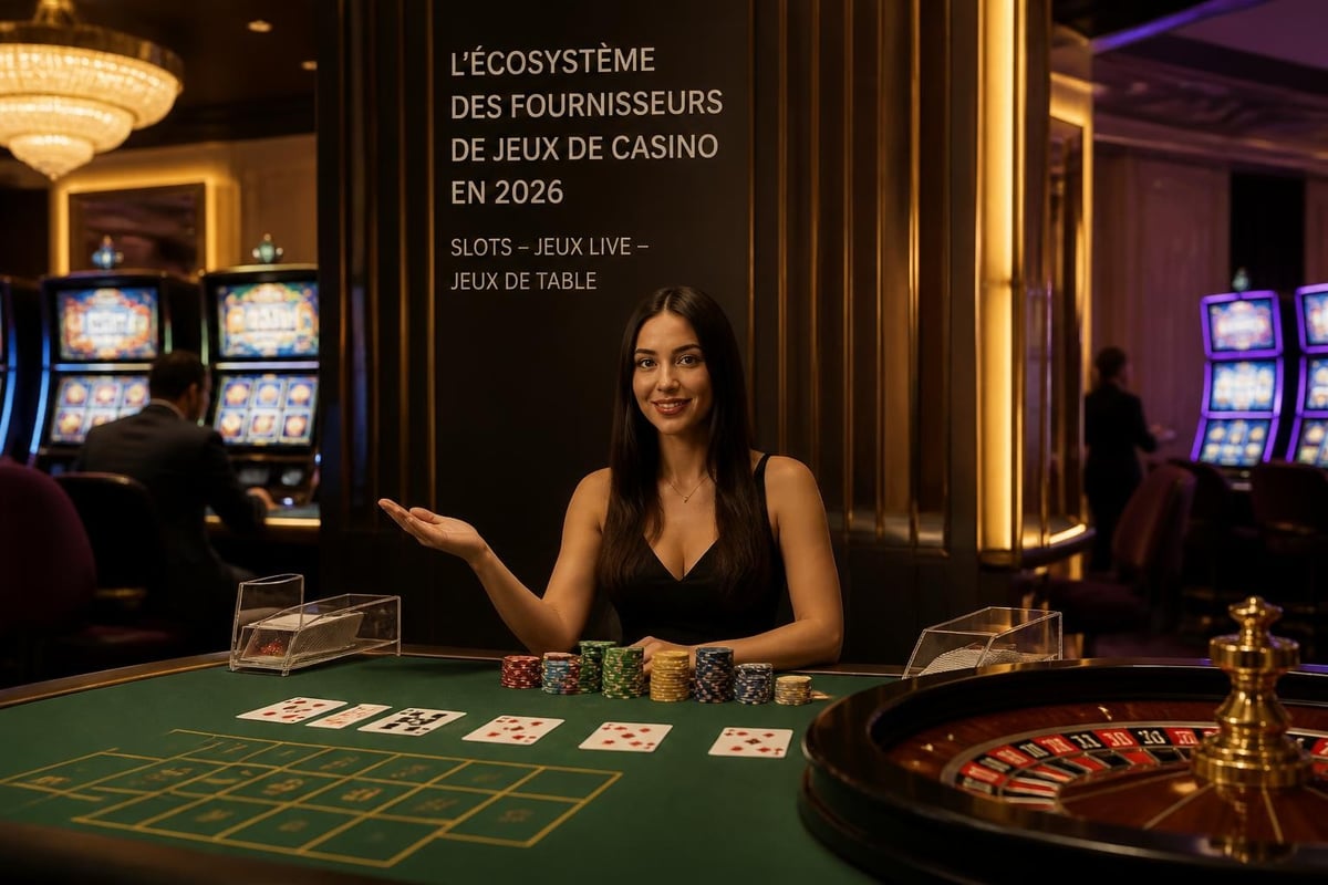 Diversité des fournisseurs de jeux