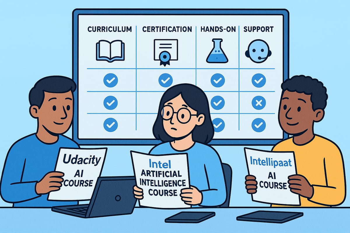 How the Intel Course Compares to Other Leading AI Programs