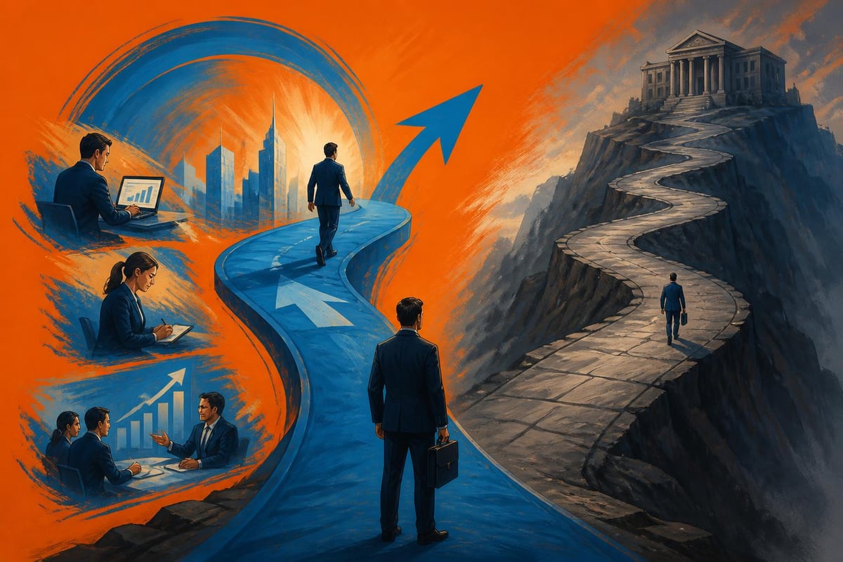 Financial management learning paths