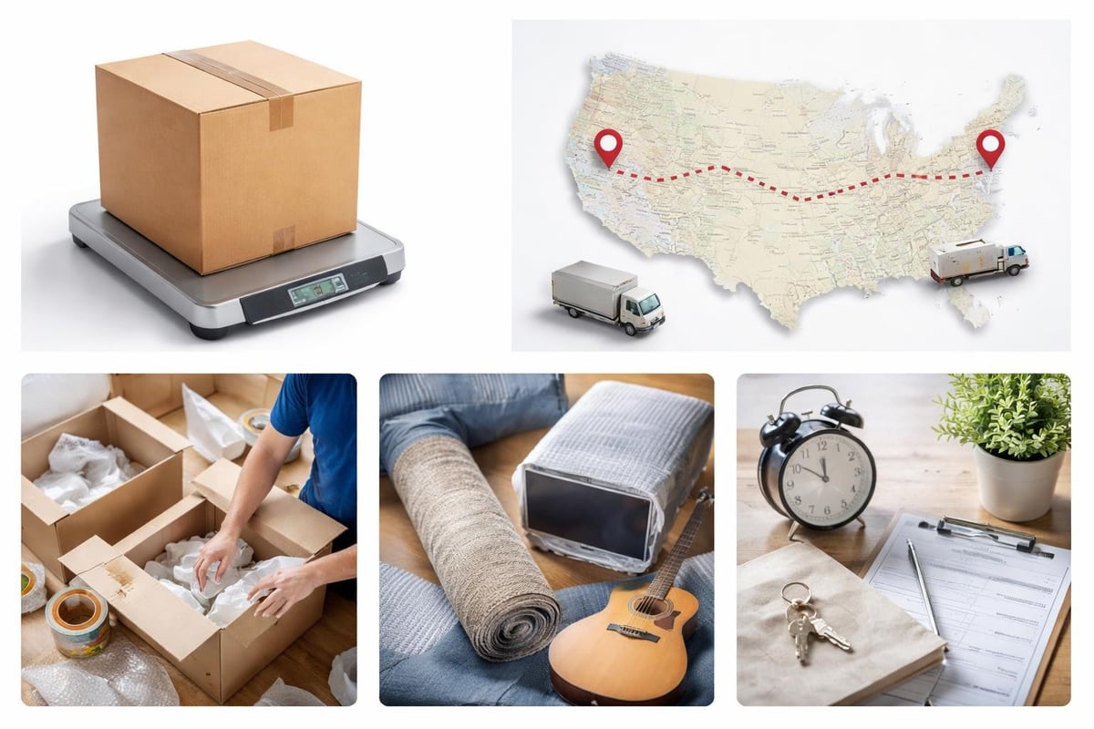 Long distance moving cost factors