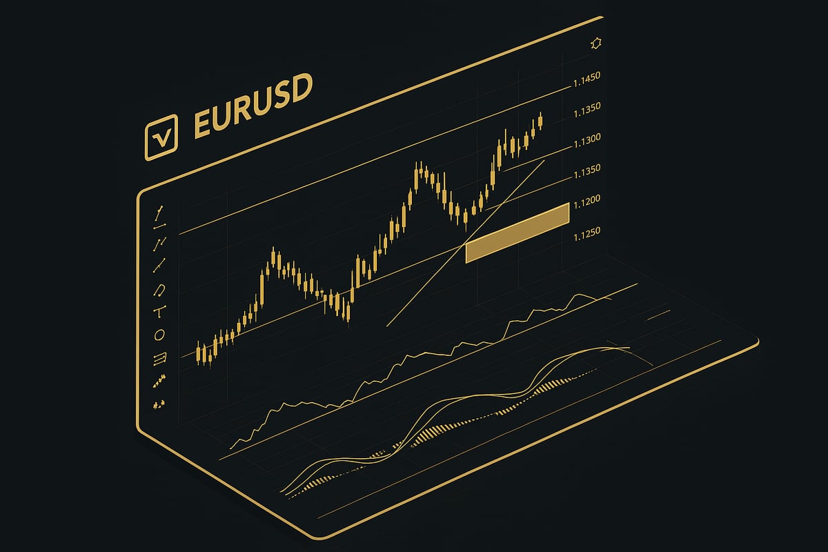 Advanced EURUSD Technical Analysis on TradingView