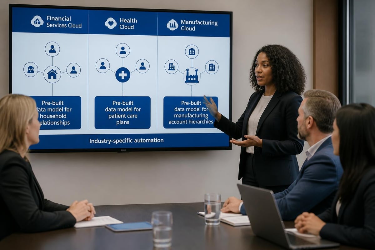Salesforce industry clouds