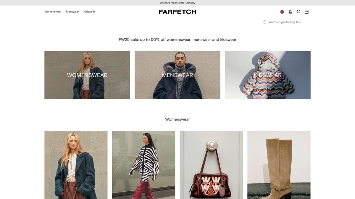 2026년 추천 직구 사이트 TOP 10, 해외쇼핑 완전정복 - 파페치 (Farfetch)