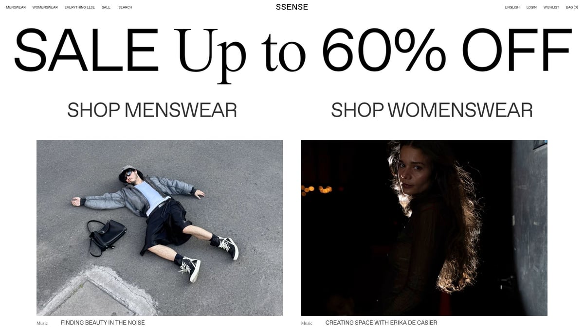 2026년 추천 직구 사이트 TOP 10, 해외쇼핑 완전정복 - SSENSE