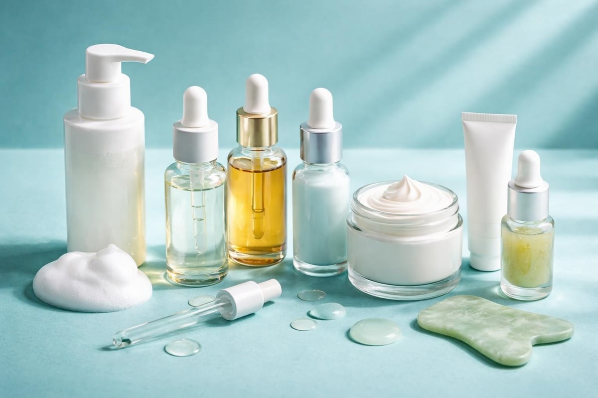 Skincare ingredient synergy