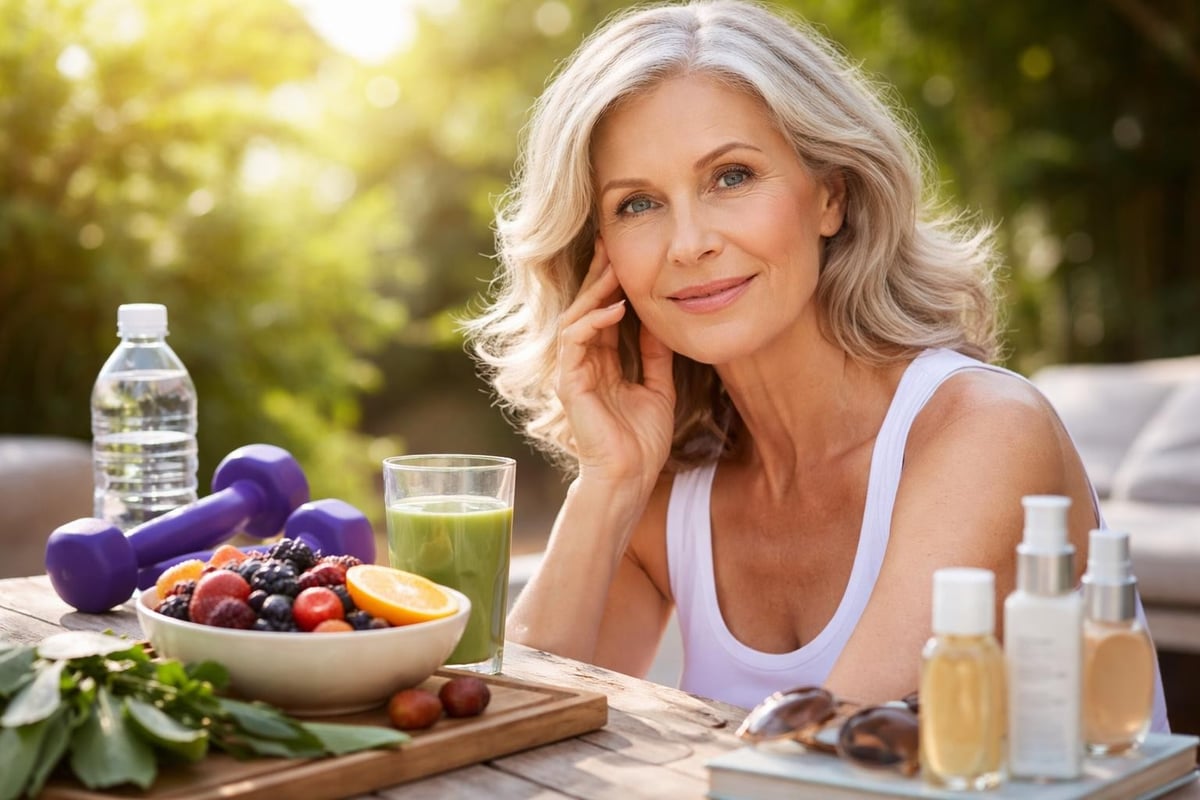 Personalized menopause aging timeline