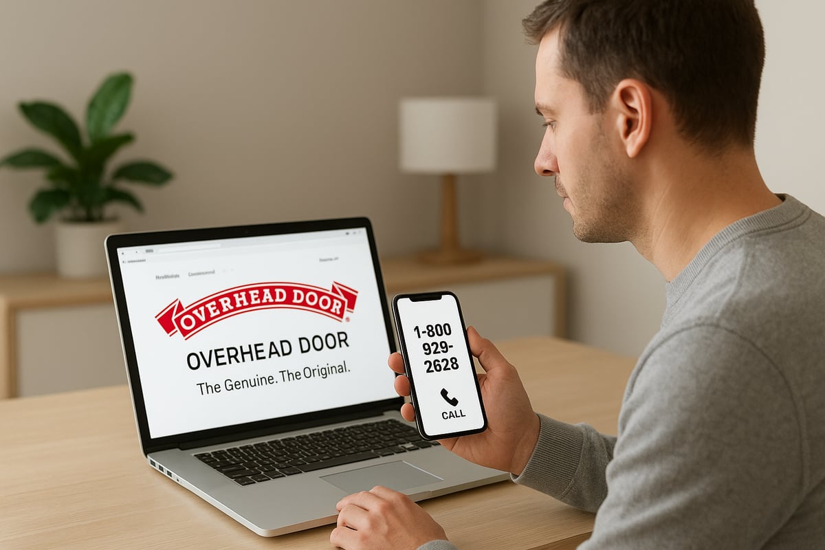 How to Find the Official Overhead Door Phone Number in 2026