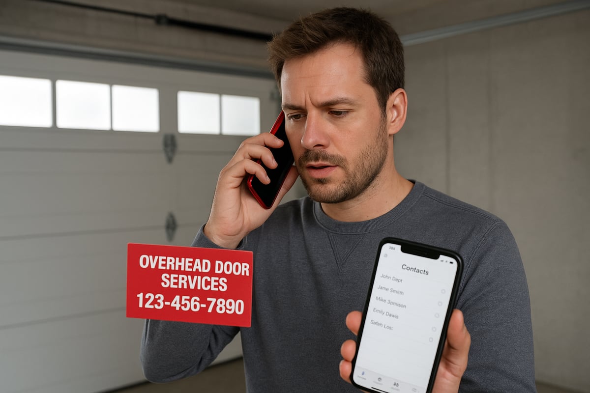 Alternatives: Local vs. National Overhead Door Contacts
