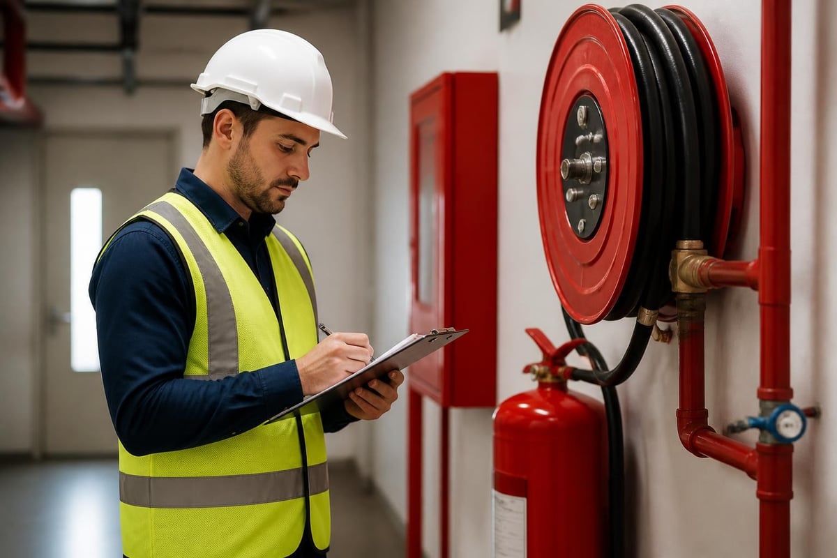 Fire equipment maintenance lifecycle