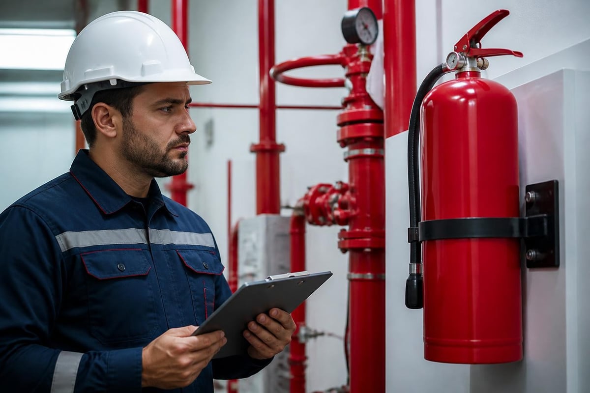 Fire equipment inspection checklist