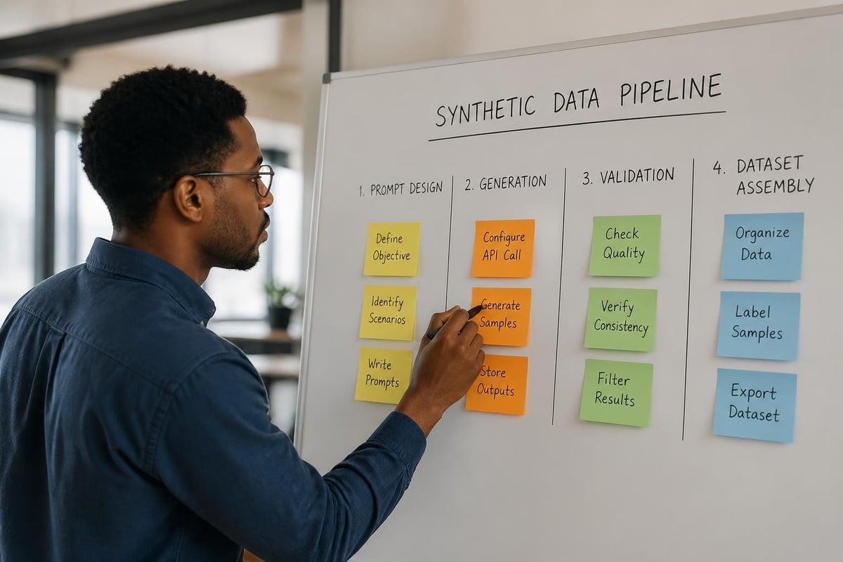 Synthetic data generation workflow