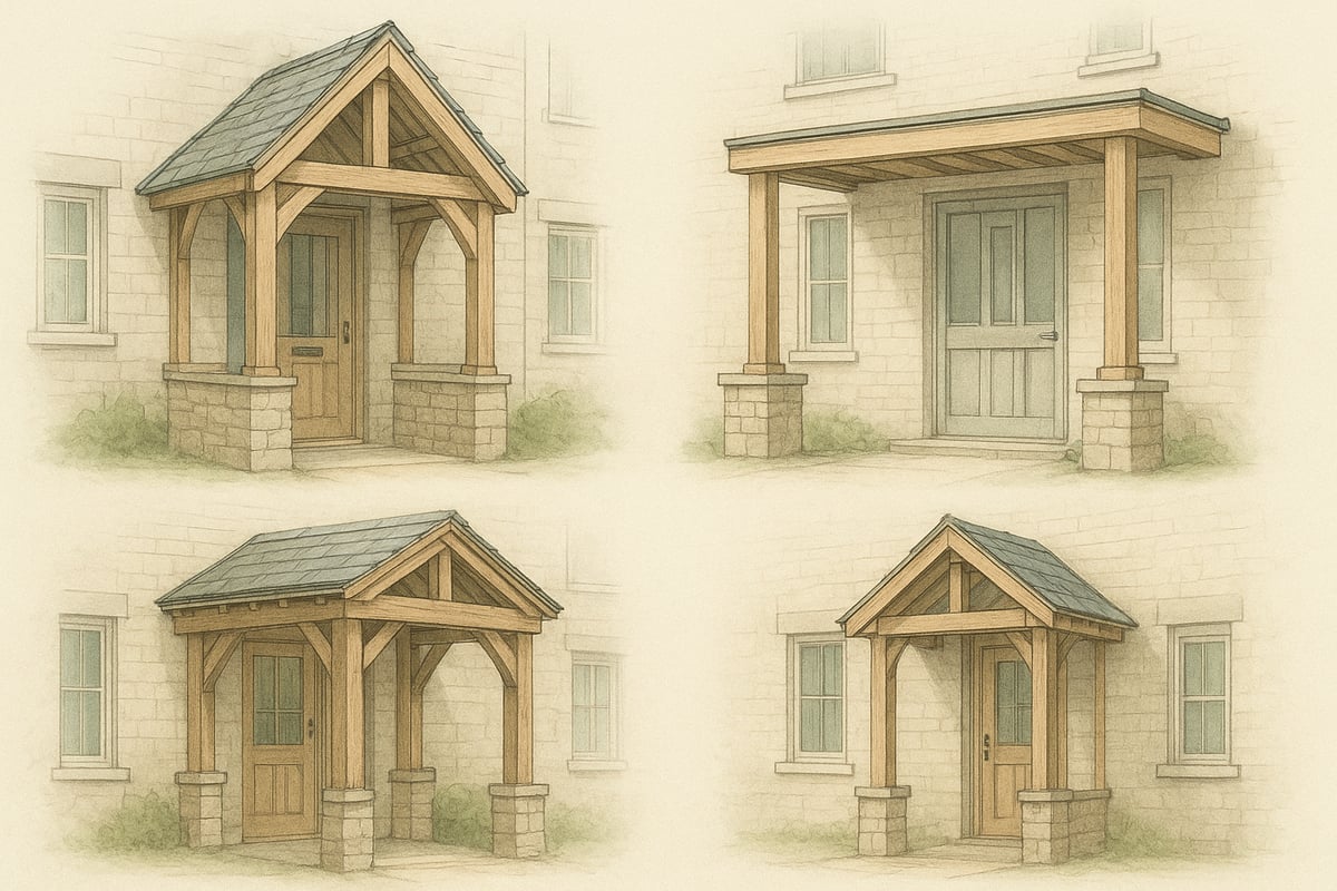 Design Considerations for Your Timber Frame Front Porch