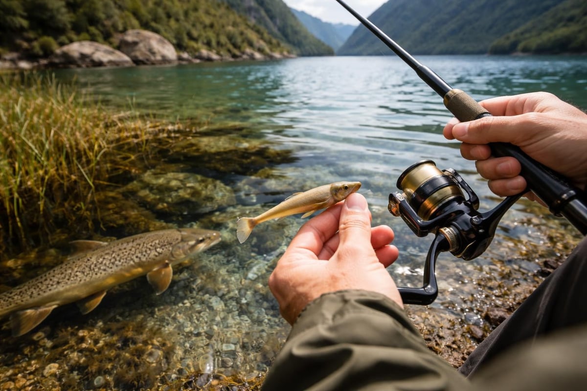Trout fishing soft plastics