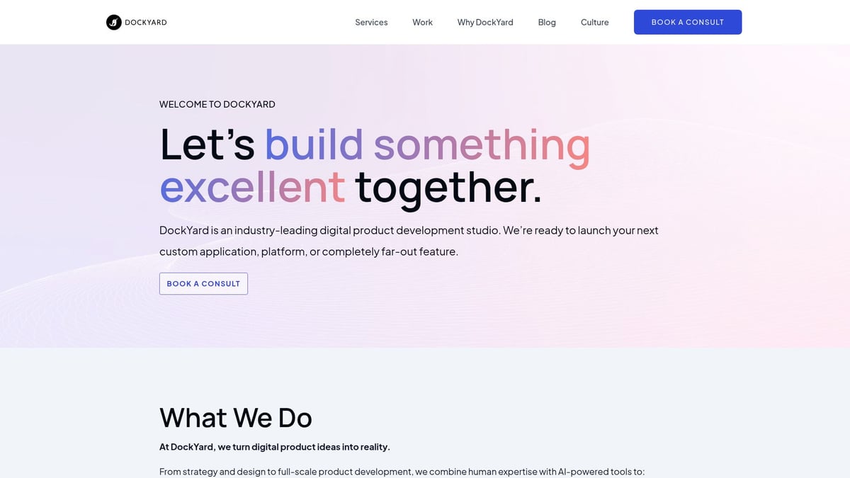 8 Best Web Design and Development Companies for 2026 - DockYard