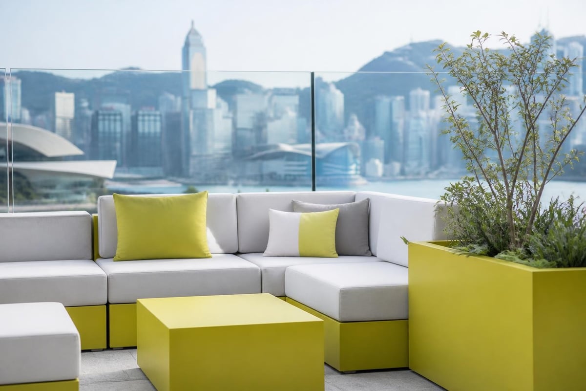 Modern outdoor furniture design principles