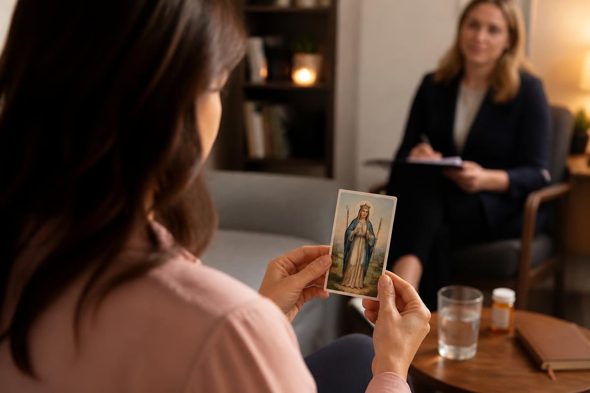 Modern devotion to St. Dymphna