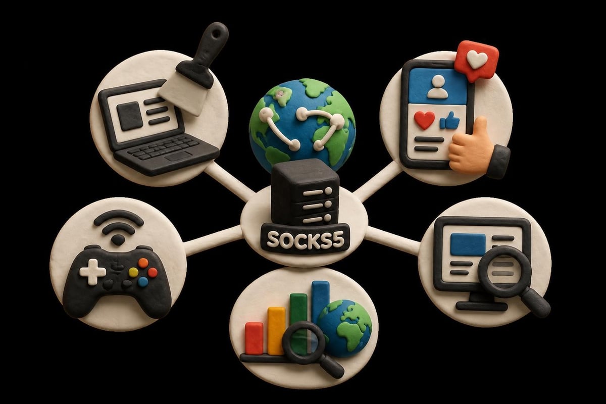 SOCKS5 proxy use cases