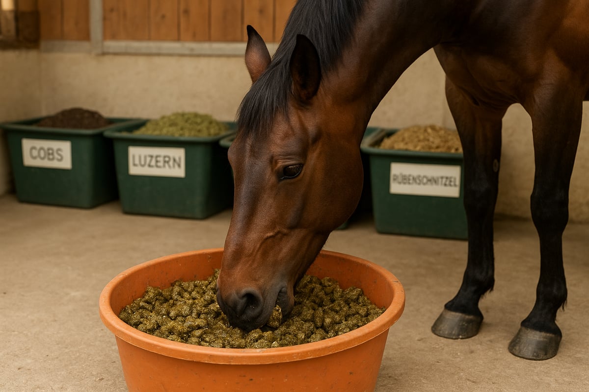 Gesunde Fütterung mit Heuersatz: Dosierung, Zubereitung & Praxistipps