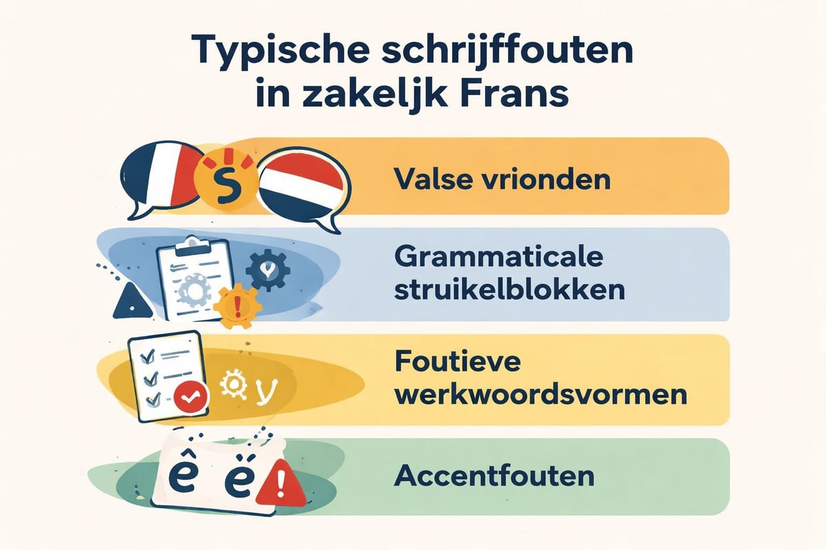 Veelgemaakte fouten frans schrijven