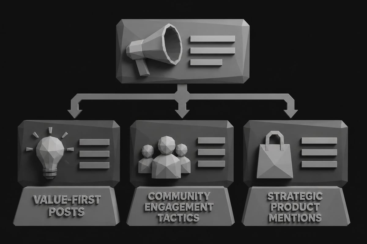 Reddit content strategy framework