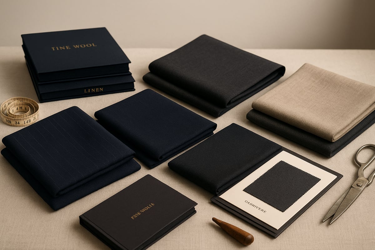 Choosing Your Fabric: The Foundation of a Custom Italian Suit